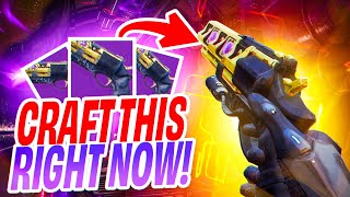 This is the Best Obtainable Hand Cannon in destiny 2 Go craft it now  Top 3 HC [upl. by Lawford]