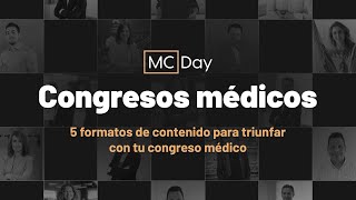 5 formatos de contenido para triunfar con tu congreso médico [upl. by Sadler]