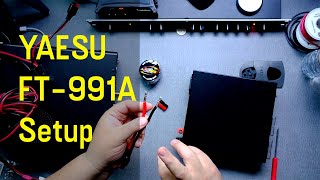 Yaesu FT 991A Setup [upl. by Orimlede856]