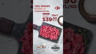 Yerli besiden doğru et CarrefourSA’da [upl. by Noived754]