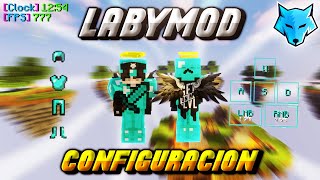 LABYMOD 30  EL MEJOR MOD PARA PVP MI CONFIGURACION DEL LABYMOD FPS BOOST [upl. by Thorrlow]