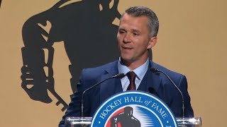 Martin St Louis 97  Hockey Hall of Fame Induction Speech [upl. by Yrrehs312]