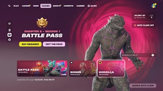 Fortnite Chapter 6  Season 1 Battle Pass Full Showcase [upl. by Refinaj]