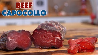 Dry Cured Beef Tenderloin Capocollo  How To Dry Cure Meat  Glen And Friends Cooking [upl. by Edmonda]