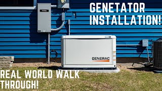 Generac Generator Post Installation Walkthrough [upl. by Eniamreg]