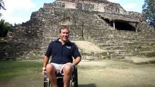 Costa Maya amp Chacchoben Mayan Ruins Wheelchair Access [upl. by Ruddy]