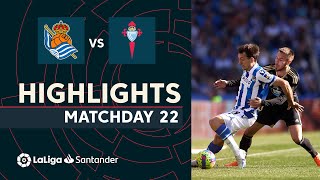 Resumen de Real Sociedad vs RC Celta 11 [upl. by Elatsyrc]