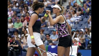 BartyAzarenka vs MertensSabalenka  US Open 2019 Womens Doubles Final Highlights [upl. by Aneelad]