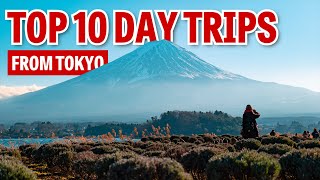 Top 10 Easy Day Trips from Tokyo [upl. by Seuqirdor]