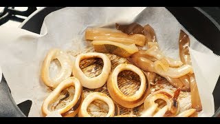 魚久の粕漬け いかの上手な焼き方 フライパン編 [upl. by Anuaik]