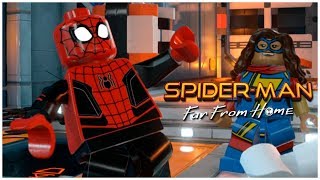 SpiderMan Far from Home in LEGO Marvel Superheroes 2 Cutscene  Gameplay [upl. by Tana]