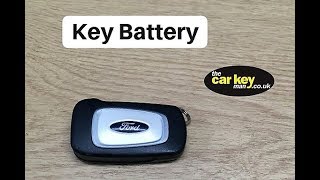 2015 Ford Ka key battery change HOW TO [upl. by Alaine]