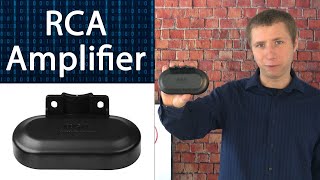 RCA Digital Signal Preamplifier for Outdoor Antennas Review [upl. by Sara-Ann261]