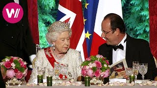 A French dinner for the Queen  in the kitchens of the Elysee Palace [upl. by Cesare]