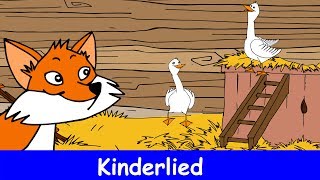 Fuchs du hast die Gans gestohlen  Kinderlied  Sing mit YleeKids [upl. by Hearsh737]