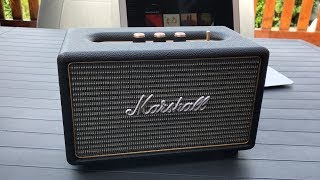 ENCEINTE MARSHALL KILBURN BLUETOOTH  TEST [upl. by Liakim]