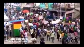 Agbogbloshie Riot 062215 [upl. by Naols683]