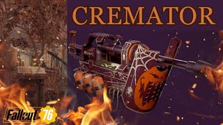 Cremator your foes with a BOOM In Fallout 76 [upl. by Htesil]