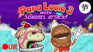 How To Play Papa Louie 3 When Sundaes Attack  Full Walkthrough [upl. by Barra]