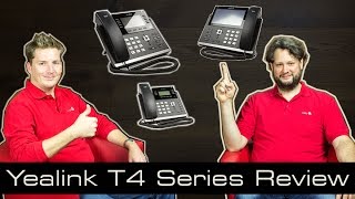 Yealink T4 Series T41P T42G T46G amp T48G english [upl. by Martine]