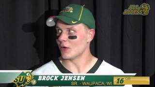 NDSU Football Post Game Press Conference Aug 30 2013 [upl. by Godfrey]