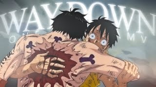 One Piece AMV  WAY DOWN WE GO  30k [upl. by Dranoc]