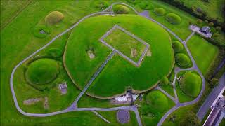 Knowth Megalithic Passage Tomb Meath Ireland  Drone Footage August 2021 [upl. by Ballard]