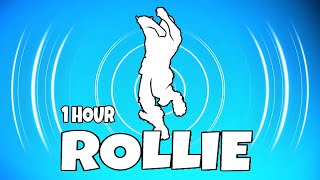 FORTNITE ROLLIE EMOTE AYO amp TEO  ROLLIEROLEX 1 HOUR [upl. by Braca]