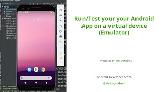 RunTest your Android App on a virtual deviceEmulator  2024 [upl. by Neved]