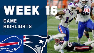 Bills vs Patriots Week 16 Highlights  NFL 2020 [upl. by Jenilee]