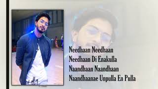 Neethan neethan neethane enakulla  Mugen Rao Lyrics [upl. by Kegan34]