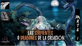 RAHAB y LOTÁN 🐍demonios dragones o serpientes acuáticos de la creación  Logomaquia [upl. by Eilsew]