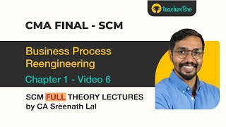 CMA Final SCM Theory  Chapter 1 Video 6  Business Process Reengineering [upl. by Iaras]