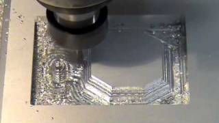 Coner CNC router  aluminium carving [upl. by Nwotna]