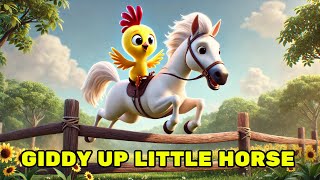 Giddy Up Little Horse  Kids Song  Lili The Hen [upl. by Elletsyrk]