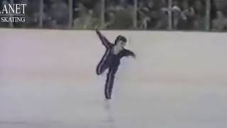 The First and ONLY person to do a backflip legally in the competition in Figure Skating [upl. by Adnahsed976]