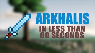 ARKHALIS IN 60 SECONDS Terraria Seeds [upl. by Hoi447]