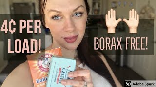 HOW TO MAKE HOMEMADE LAUNDRY DETERGENT Non Toxic and Borax Free [upl. by Wenda]