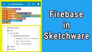 Using Firebase in Sketchware [upl. by Ozan666]