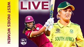 🔴LIVE FULL ODI Replay  West Indies Women vs South Africa Women  Windies [upl. by Hgielrebma]