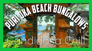 Puri Oka Beach Bungalows Candidasa Bali [upl. by Golda822]