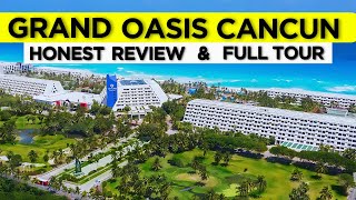 Grand Oasis Cancun All inclusive Resort  Honest Review amp Full Tour 2024 [upl. by Church946]