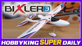 HKing Bixler 3 Glider 1550mm 61quot  HobbyKing Super Daily [upl. by Erbma]