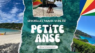 Petite Anse Beach Seychelles 🇸🇨  Four Seasons Resort  Travel Vlog 02 [upl. by Yznil]