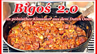 Bigos 20 ein Polnischer Klassiker aus dem Dutch Oven  Partyrezept [upl. by Esiahc279]