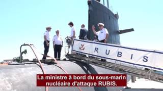 Ministre des Armées en immersion dans la Marine nationale [upl. by Htiduy]