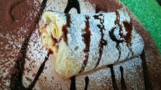 ricetta crepes alla nutella 😍😍 facile e veloce [upl. by Jacqui]