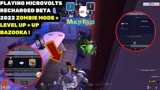 ZOMBIE MODE  PLAYING MICROVOLTS RECHARGED BETA CLOSED IN 2022 [upl. by Yorgos]