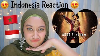 Saad Lamjarred  Adda Elkalam  INDONESIA REACTION 🇮🇩😍 [upl. by Burl]