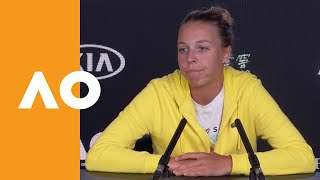 Anett Kontaveit quot3 months ago I couldnt even jogquot  Australian Open 2020 Press Conference QF [upl. by Ravid771]